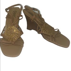 Carlos Santana Leather Sandals